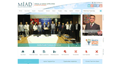 Desktop Screenshot of miad.org.tr
